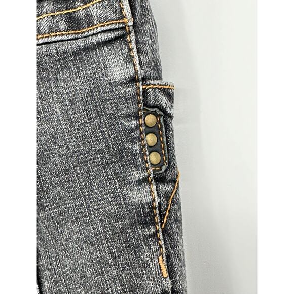 Cabi Jeans Boot Cut Patch Pockets Mid Rise Contemporary Fit Black Western 10 - Picture 8 of 12